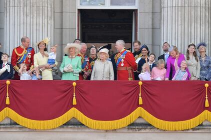 La Royal Family al Trooping the Colour: foto 1
