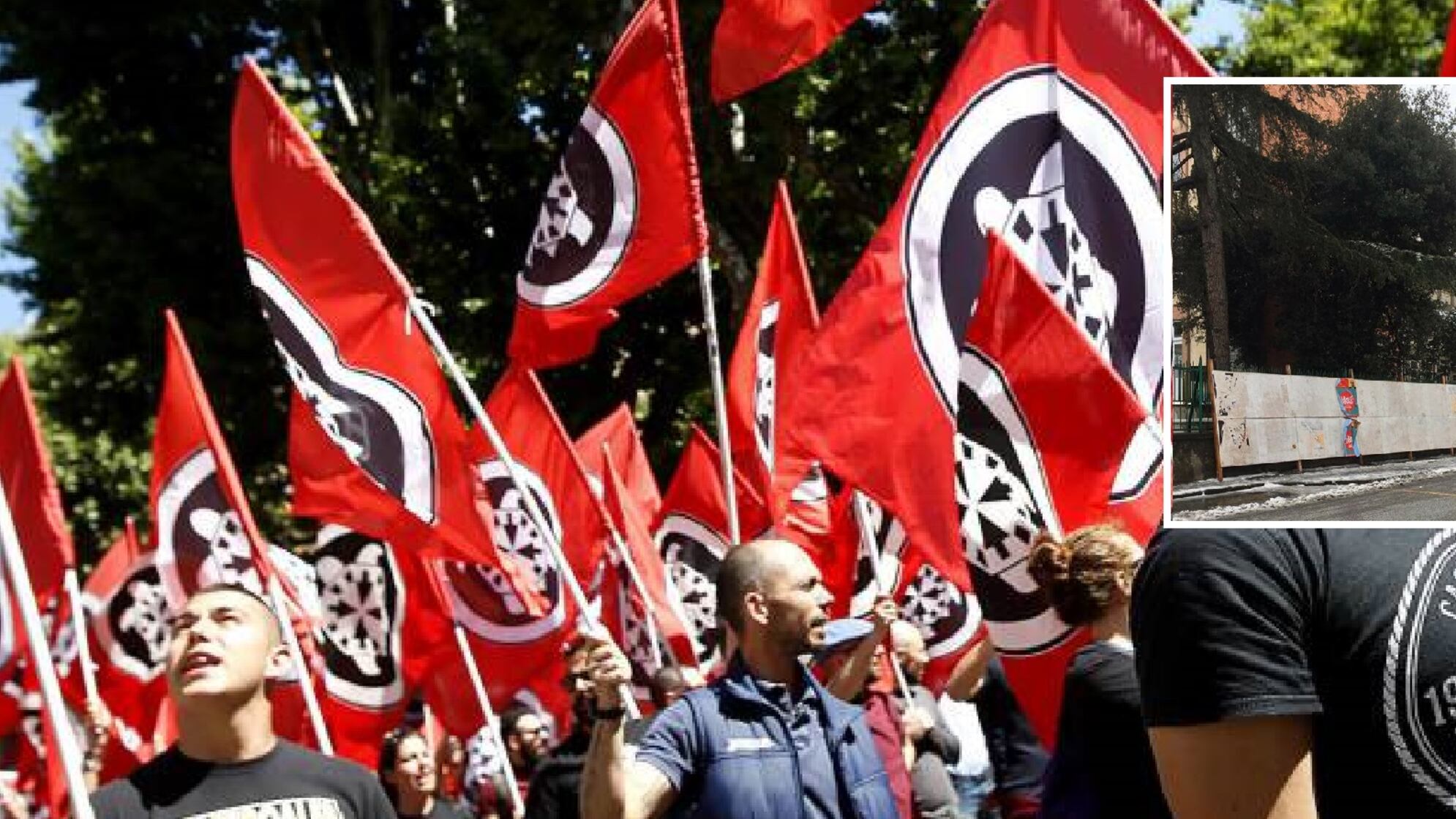 Ancora violenza antifascista: sprangate contro CasaPound