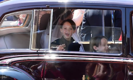 Royal Wedding: i principini come paggetti 15