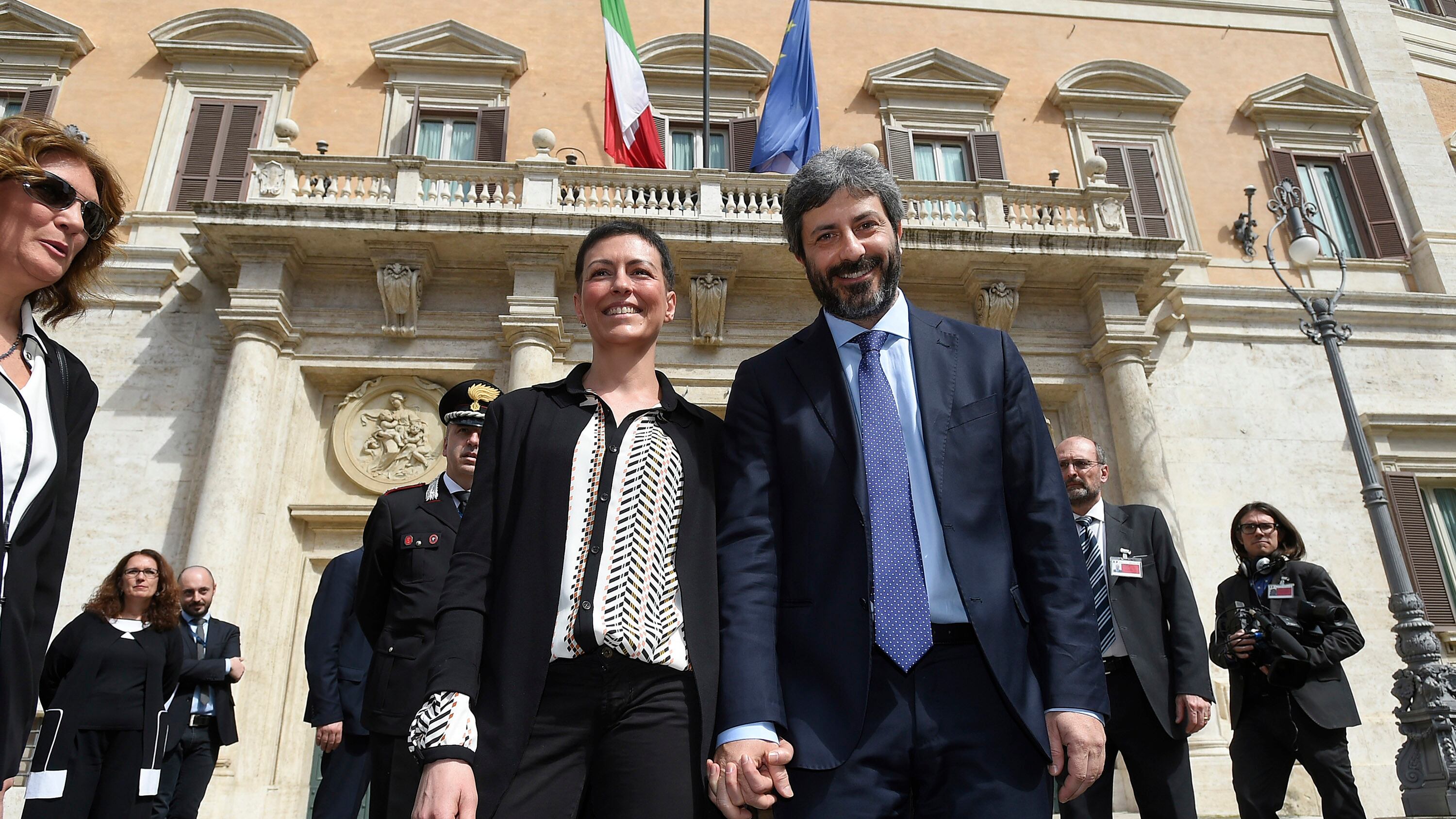Roberto-Yvonne, la coppia della Repubblica