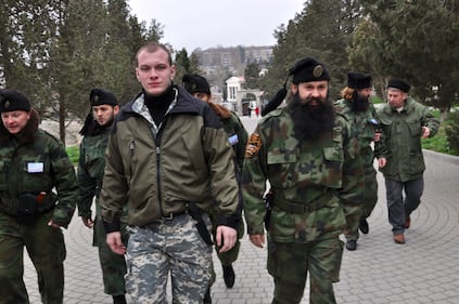 I volontari cetnici in Crimea 7