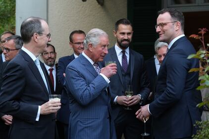 Carlo e Camilla in visita ufficiale  in Germania  5