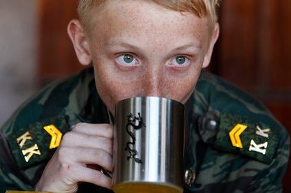 Russia, ecco la scuola per bambini-soldato 8