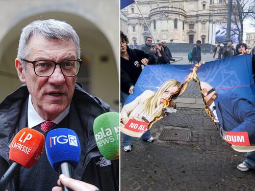 Referendum, Landini ancora all'attacco: "Deriva autoritaria da chi vuole il Sì. Foto di Meloni e Nordio bruciate? Stupidate"