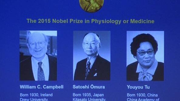 Nobel Medicina agli scopritori di terapie contro infezioni e malaria