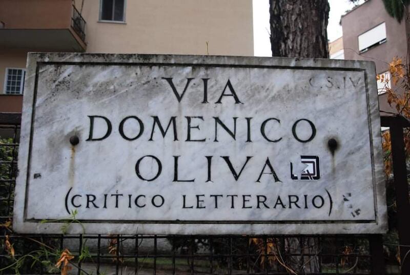 Via Domenico Oliva, Roma (photo credit Mauro Valentini)