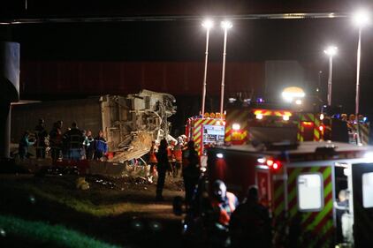 Il Tgv deragliato in Francia 1