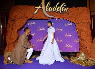 Will Smith a Parigi per la prima di "Aladdin" 3