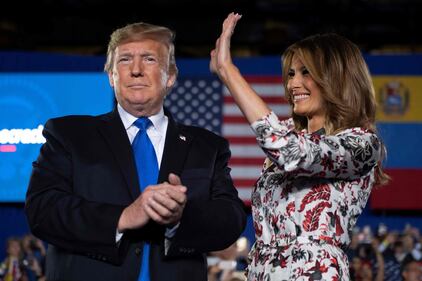 Melania Trump: a Miami per la crisi del Venezuela  10