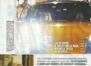 Il litigio in macchina tra la Hunziker e il marito 1