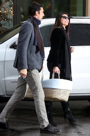 Ilaria D'Amico e Leopoldo Mattia lasciano l'ospedale 3