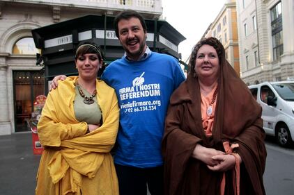 La Lega apre una sede a Roma 5