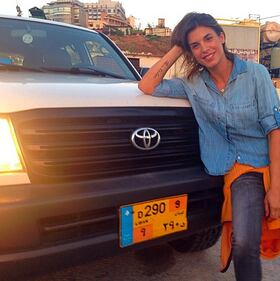 Il sorriso di Elisabetta Canalis in Libano con Unicef 5