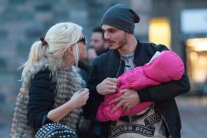 Wanda Nara e Icardi, teneri genitori a Milano 1