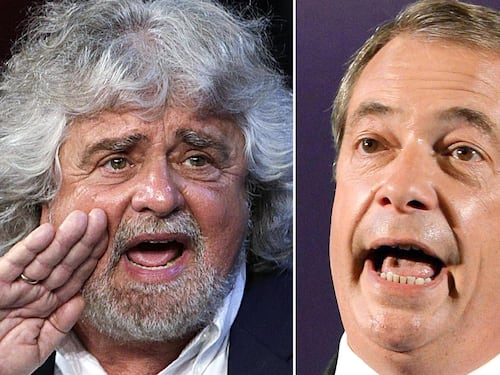 Grillo-Farage, la strana coppia che scoppia