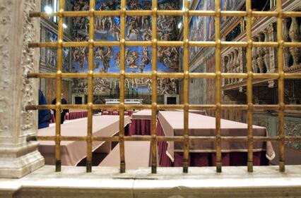 Chiude la Cappella Sistina: si avvicina il giorno del Conclave