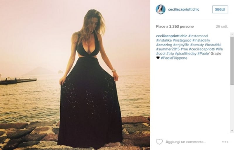 Dolce attesa per Cecilia Capriotti: foto 6