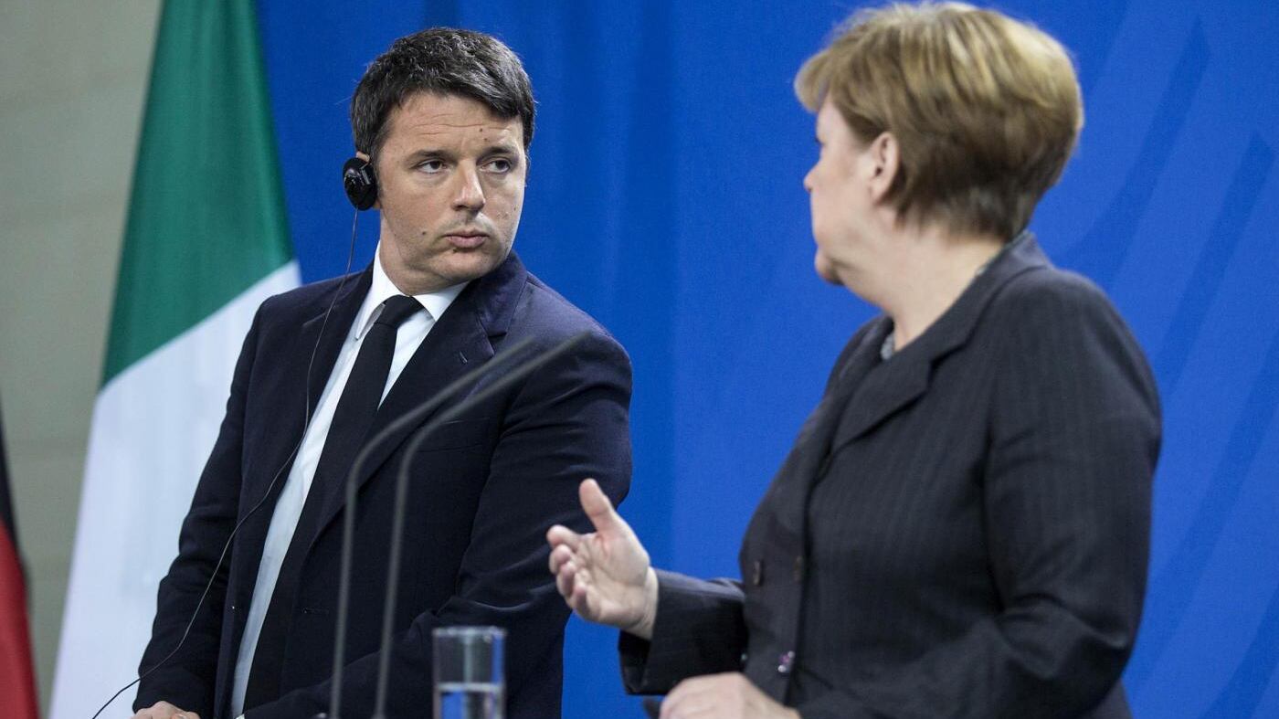 Banche, Merkel umilia Renzi «Non si cambiano le regole»
