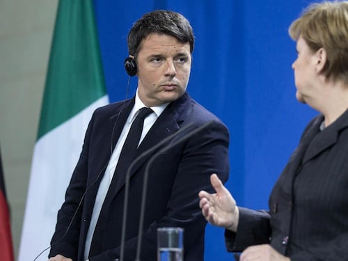 Banche, Merkel, schiaffo a Renzi: "Le regole non si cambiano"
