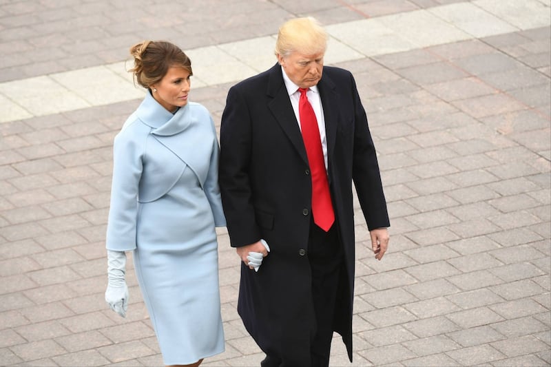 Melania e Donald Trump, coppia presidenziale 10