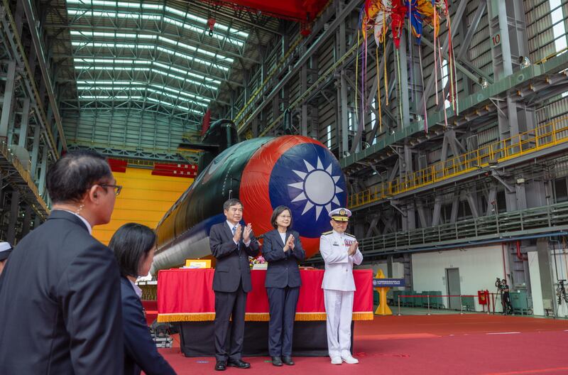 Taiwan ha varato il primo sottomarino progettato e assemblato direttamente sull'isola 3