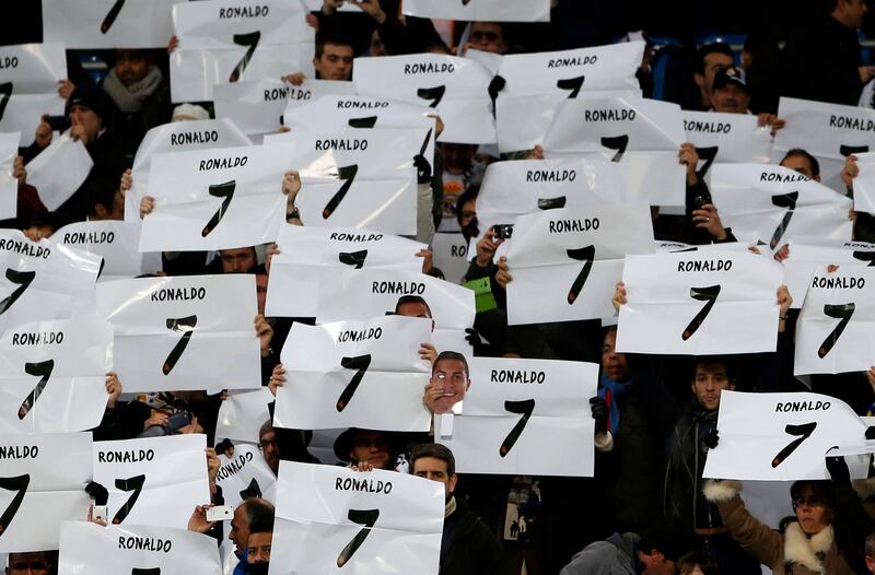 Il Bernabeu in piedi per Cristiano Ronaldo 2