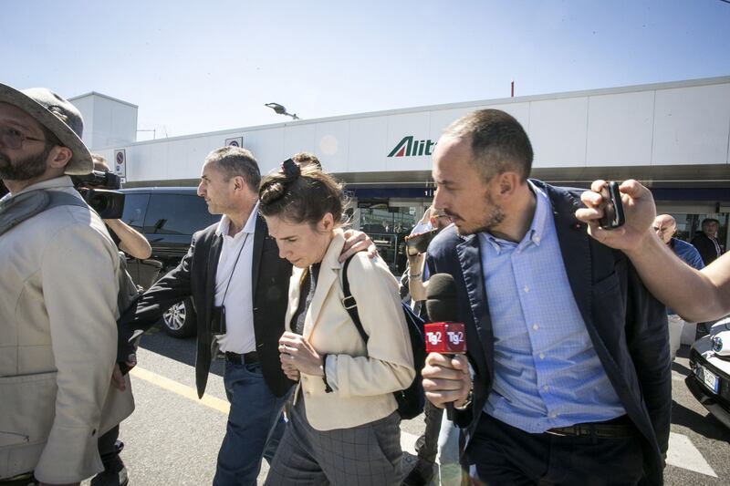 Amanda Knox atterra a Milano: il ritorno in Italia 3