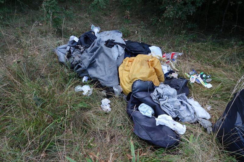 Quei vestiti abbandonati nel corridoio dimenticato dei Balcani 2