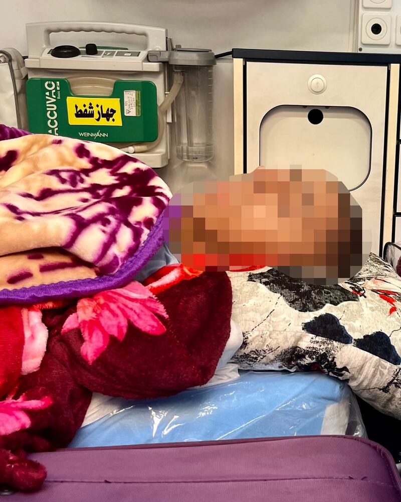 I bambini palestinesi all'ospedale Umberto I del Cairo 7