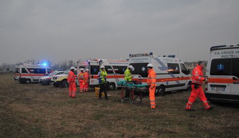 Pioltello, le operazioni di soccorso 5