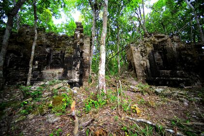 Due città maya scoperte in Messico 1