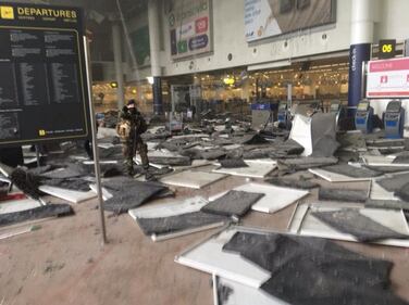 Due esplosioni all'aeroporto di Bruxelles 3