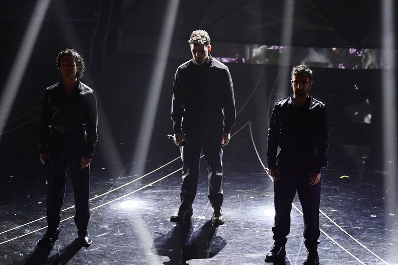 Sanremo 2024: ecco il look della quarta serata del Festival de Il Volo 2