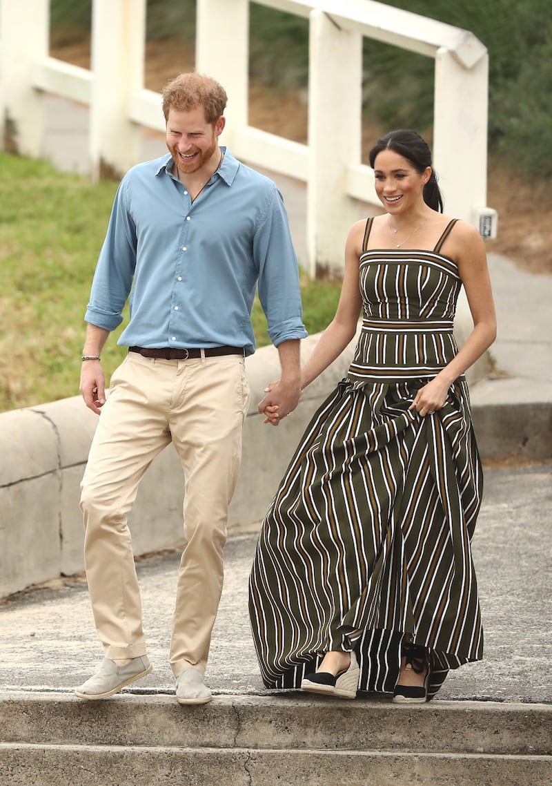 Il Principe Harry e Meghan Markle a una festa in spiaggia 3