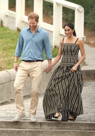 Il Principe Harry e Meghan Markle a una festa in spiaggia 3