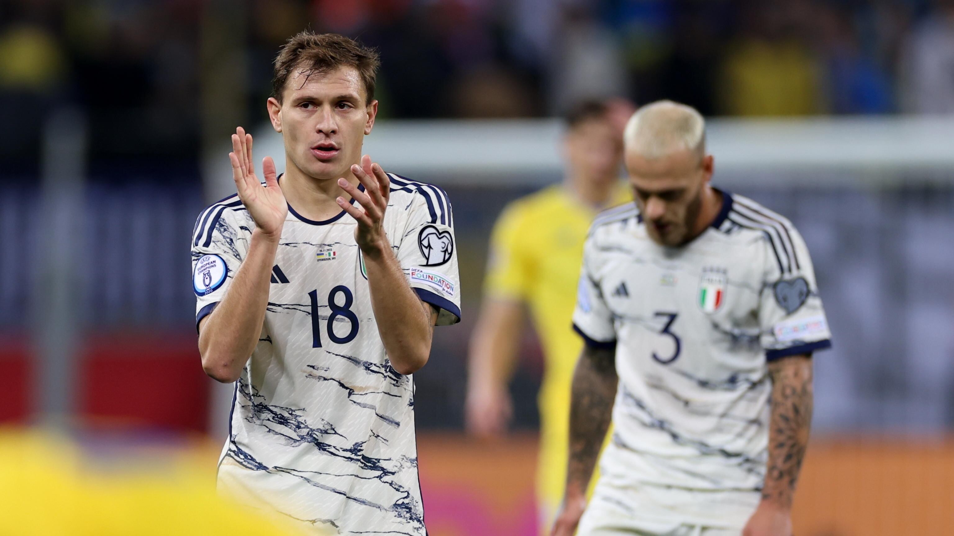 L’Italia soffre con l’Ucraina ma vola ad Euro 2024: a Leverkusen finisce 0-0