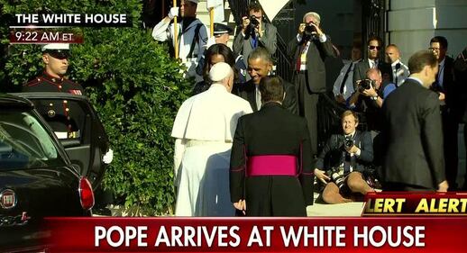 Papa Francesco in visita alla Casa Bianca 2