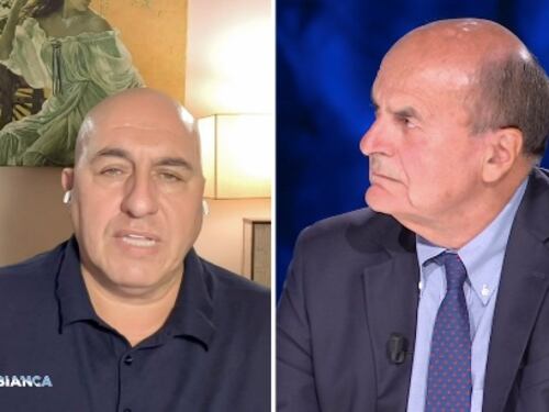 "Il 25 aprile....", "No, ecco cosa farà". Crosetto zittisce Bersani in tv