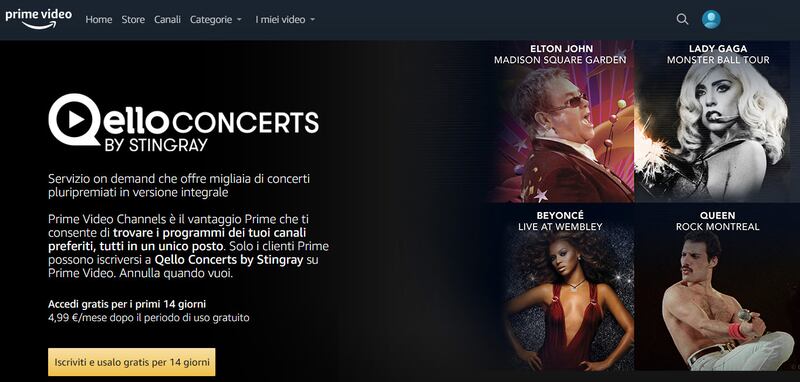 Amazon Prime Video: Channels