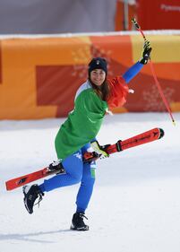 La Goggia vince l'oro nella discesa 20