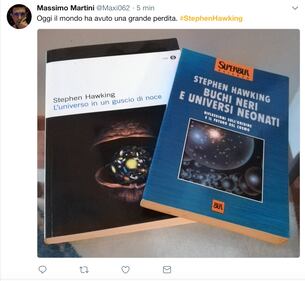 Stephen Hawking, le reazioni social sulla morte 6