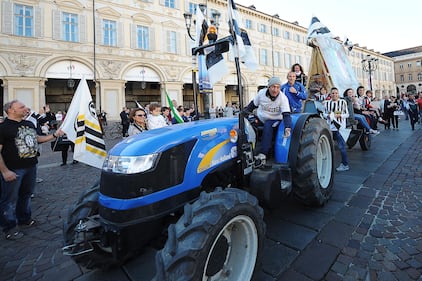 Terza stella, la festa in piazza San Carlo a Torino 6