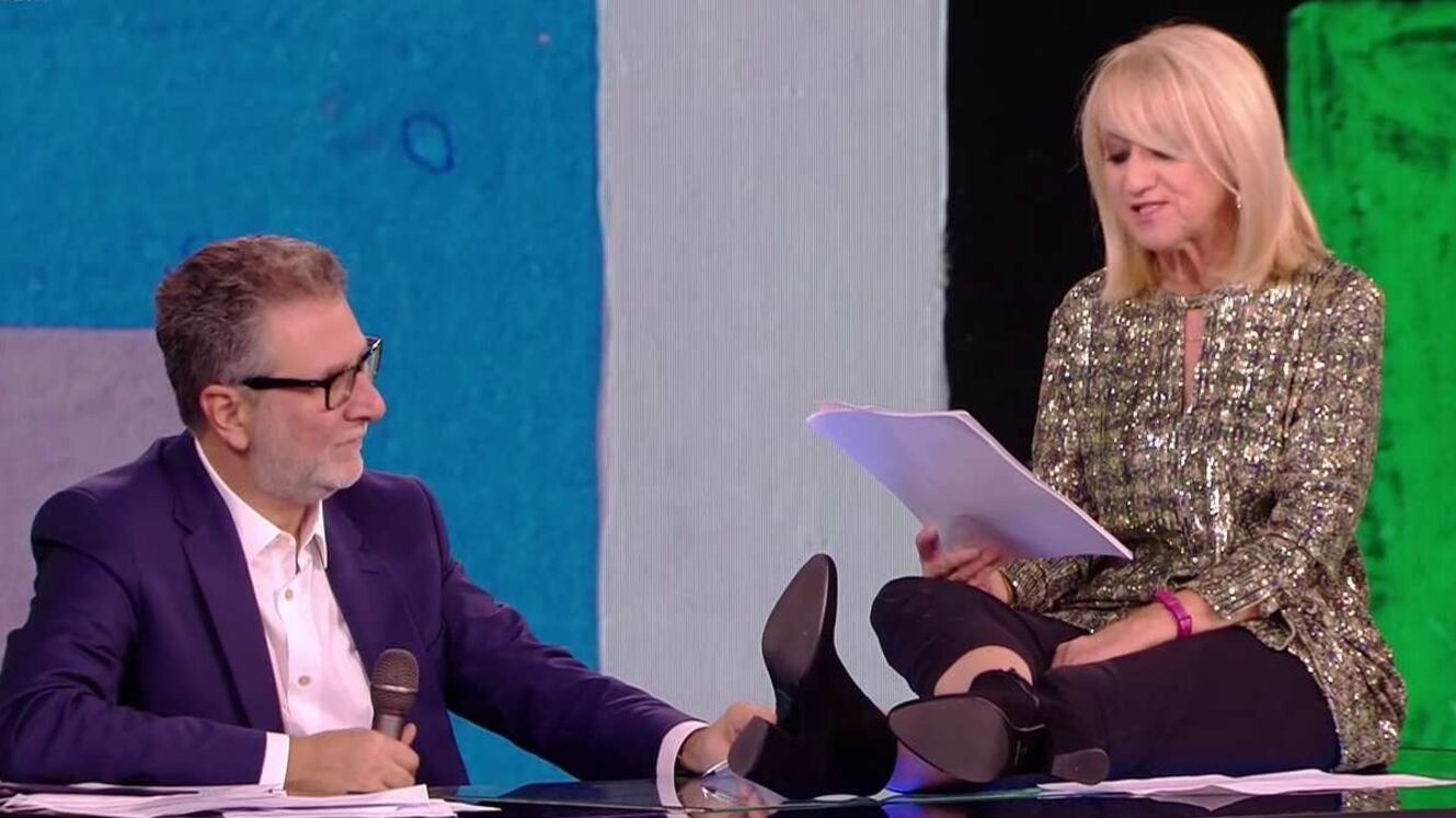 "Non lo sapevo". La gaffe di Luciana Littizzetto su Franco Moschino, Fazio prova a difenderla