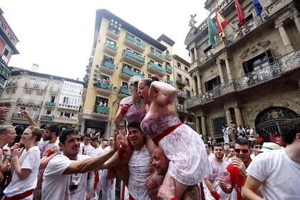 In migliaia a Pamplona per la corsa dei tori 2