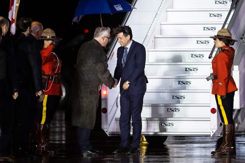 Conte con l'aereo di Stato in Canada 4
