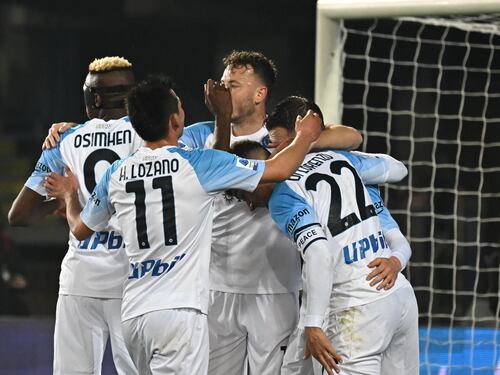 Il Napoli passa anche a Empoli e allunga in vetta: finisce 2-0