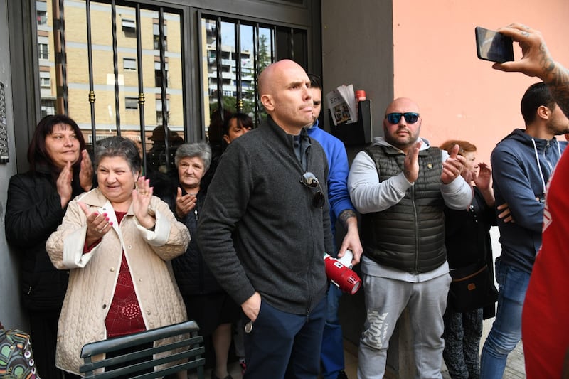 Tensione tra Casapound e antifascisti a Casal Bruciato 4