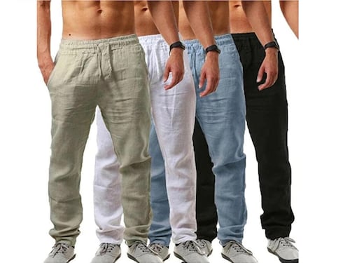 5 migliori modelli pantaloni lino uomo