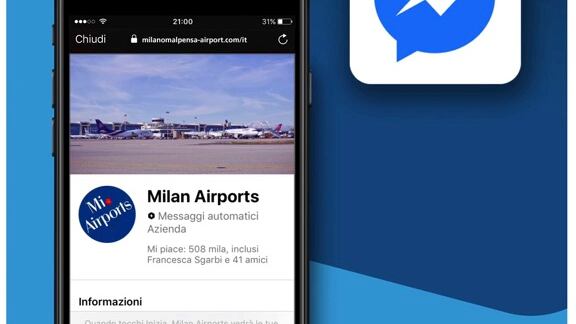 ChatBot, l'assistente virtuale risponde a Malpensa e Linate