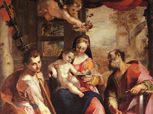 Palazzo Marino mette sotto l'albero la Madonna di S. Simone del Barocci